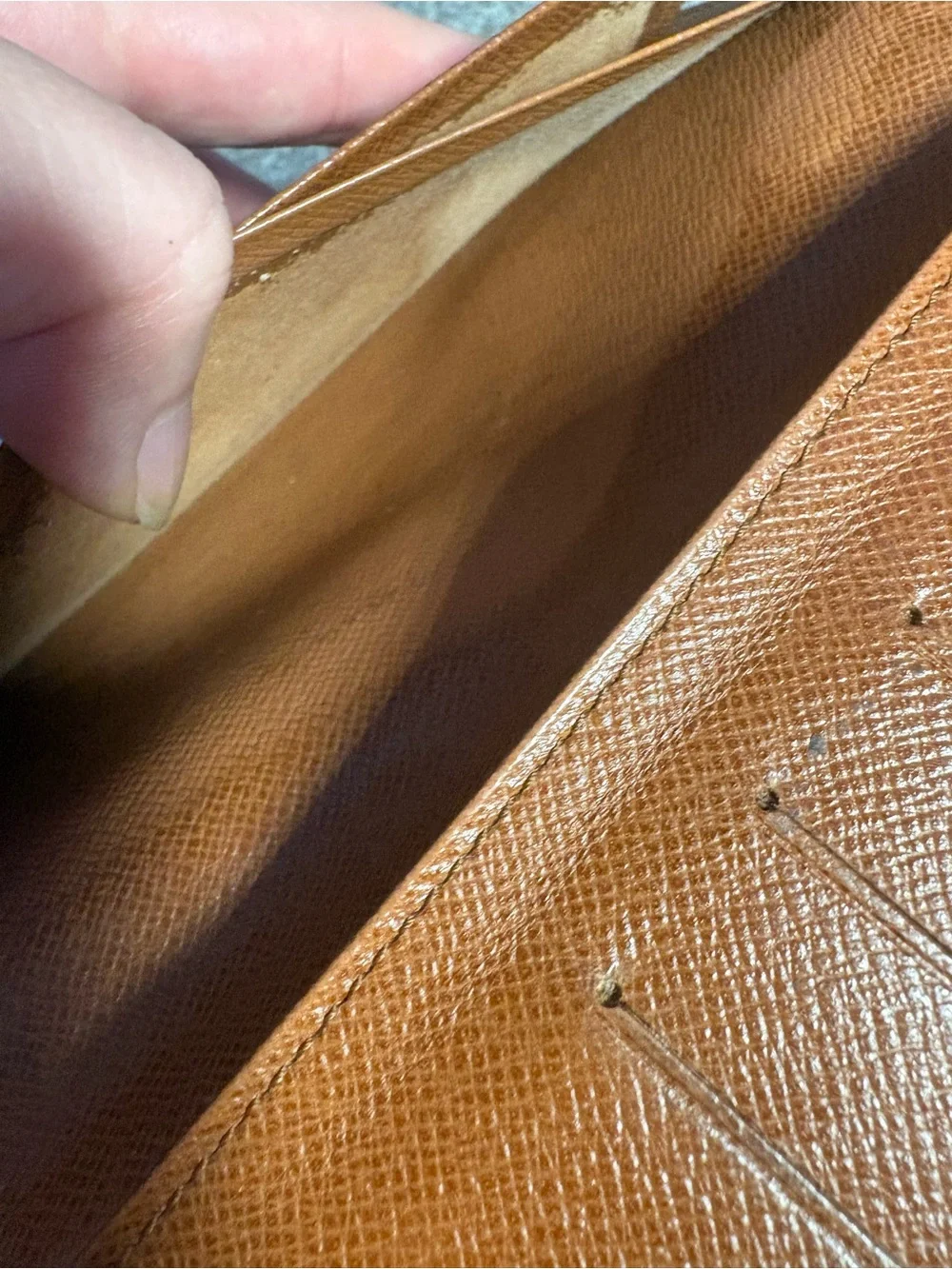 Authentic Louis Vuitton monogram long bifold wallet